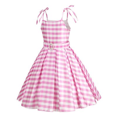 XYYEA Barbie pink suspender dress
