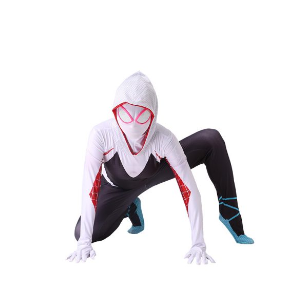 XYYEA Gwen Spider-Man Superhero Costume