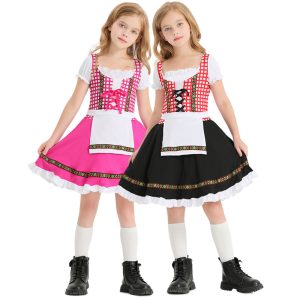 XYYEA Kids Oktoberfest Costume German Bavarian Beer Festival Clothes Children
