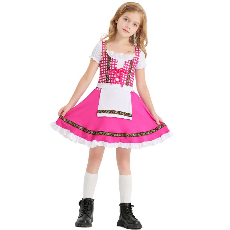XYYEA Kids Oktoberfest Costume German Bavarian Beer Festival Clothes Children