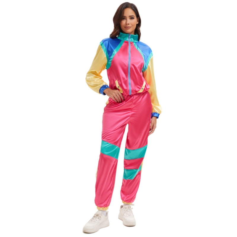 XYYEA 70s retro hippie dance party costume