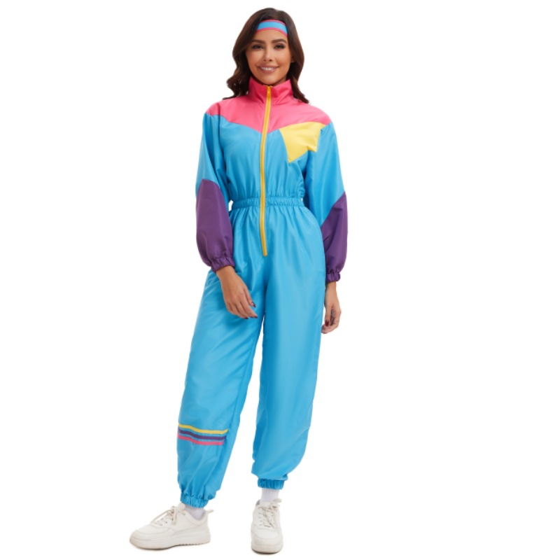 XYYEA 70s retro hippie dance party costume