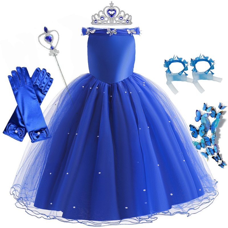 XYYEA Cinderella new summer girls performance dress