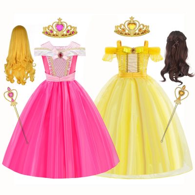 XYYEA Beauty and the Beast Princess Belle Dress