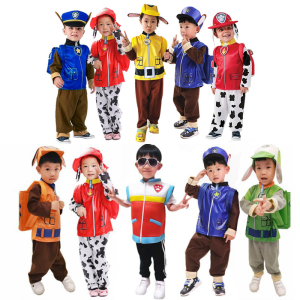 XYYEA Chase Patrol Costume Kids Boys Girls Skye Cosplay Costume Patrol Dog