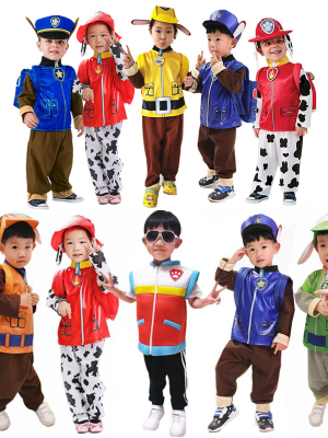 XYYEA Chase Patrol Costume Kids Boys Girls Skye Cosplay Costume Patrol Dog