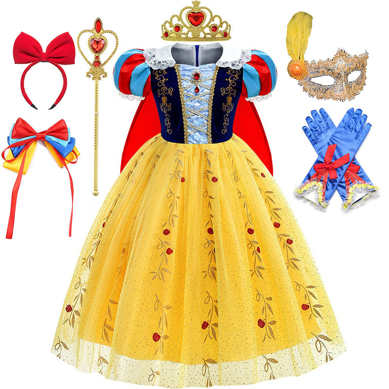 XYYEA Snow White Luxury Heavy Puffy Dress