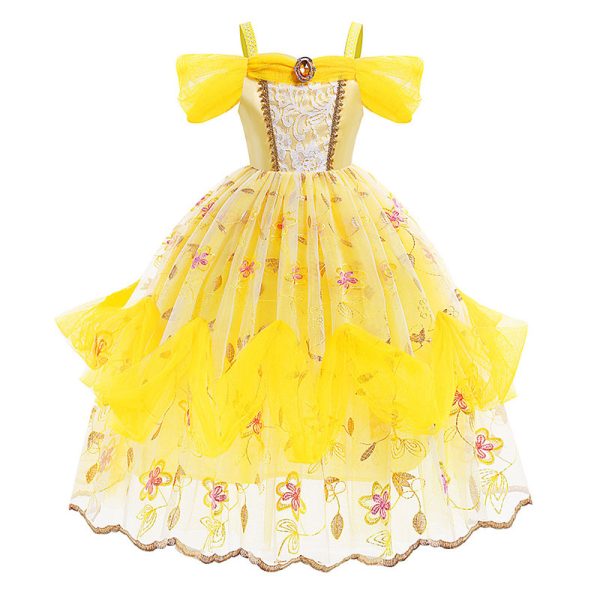 2-2 XYYEA Beauty and the Beast Princess Belle Dress