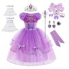 XYYEA Sofia Girls Mesh Puffy Princess Dress