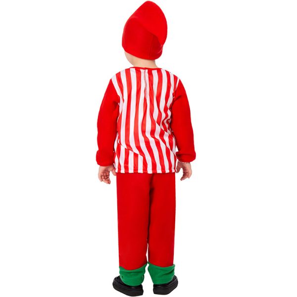 XYYEA Boy Gift Christmas Cosplay Costume Stripe Long Sleeve Sets Children's Gift Box Costume