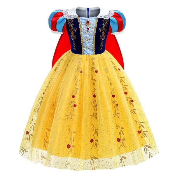 3 XYYEA Snow White Luxury Heavy Puffy Dress