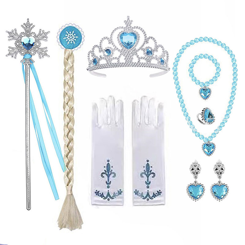 XYYEA Frozen 2 Princess Elsa Girls White Dress
