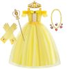 XYYEA Beauty and the Beast Princess Belle Dress
