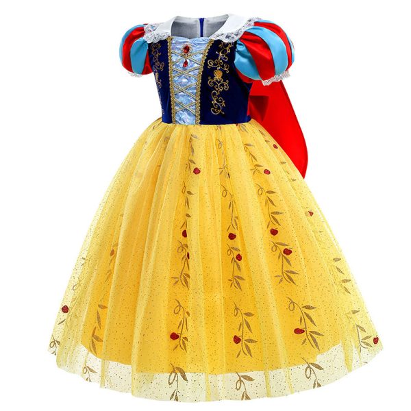 4 XYYEA Snow White Luxury Heavy Puffy Dress
