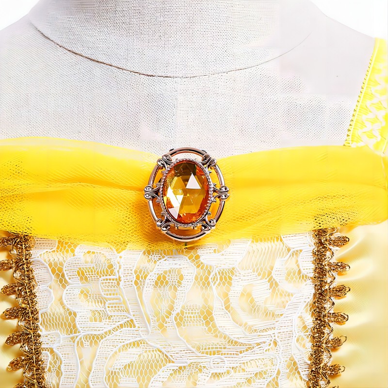 XYYEA Beauty and the Beast Princess Belle Dress