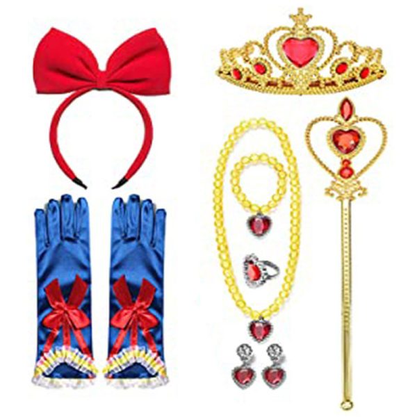 4 XYYEA Snow White long cape girls fluffy lace dress