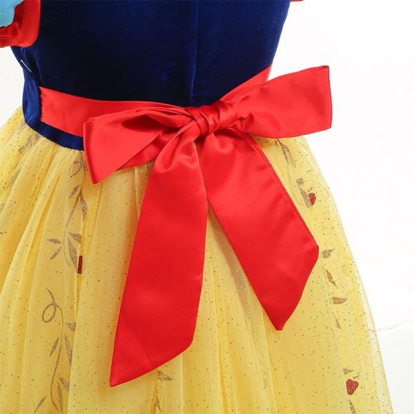 5 XYYEA Snow White Luxury Heavy Puffy Dress