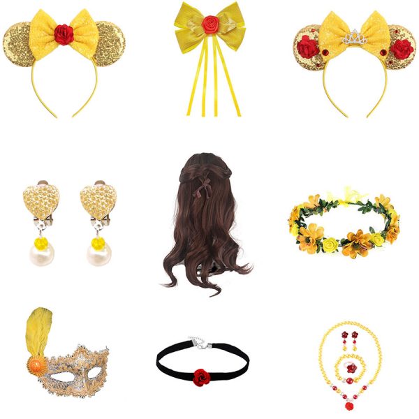 5 XYYEA Beauty and the Beast Princess Belle Dress