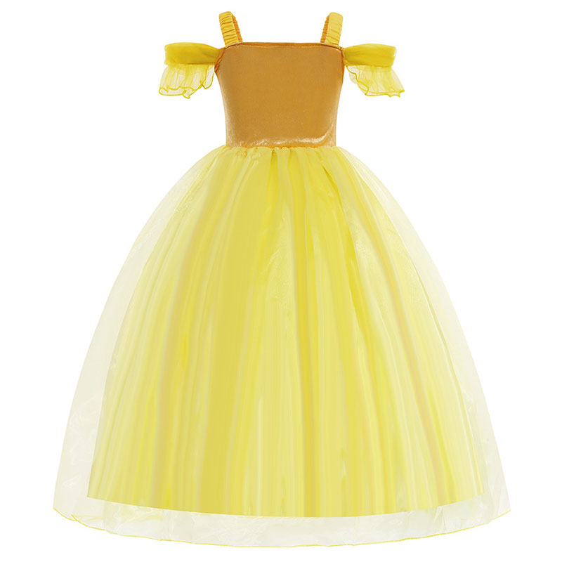 XYYEA Beauty and the Beast Princess Belle Dress
