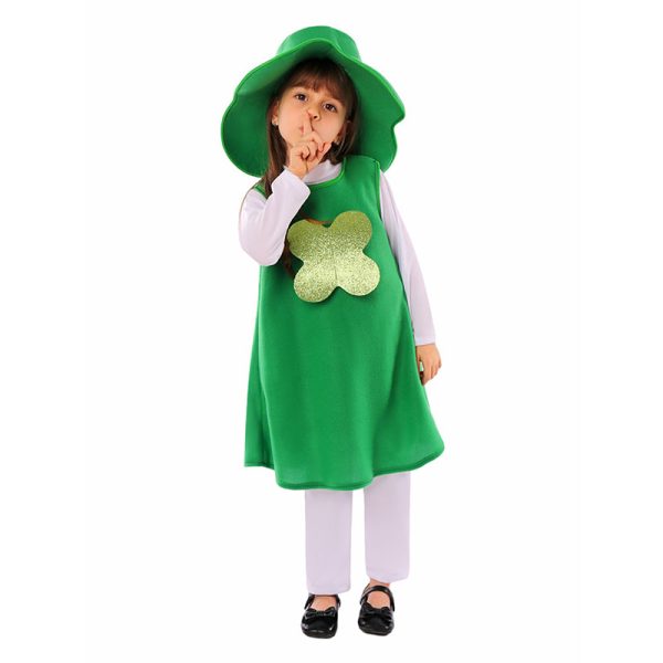 XYYEA Ireland party decoration costume kids holiday dress St. Patrick's Day cosplay costume