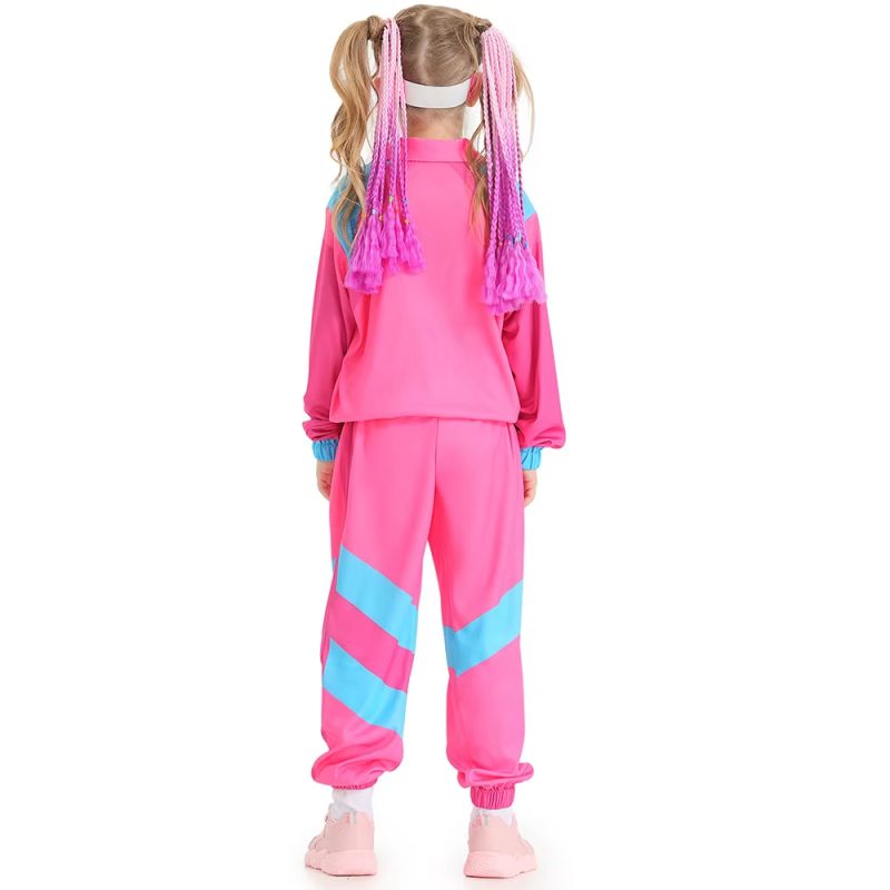 XYYEA Disco Dance Costume for Children Hippie Clothes Tracksuit for Girls Boys