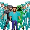 XYYEA Carnival Cosplay My World Unisex Steve Printed Jumpsuit Game Costume