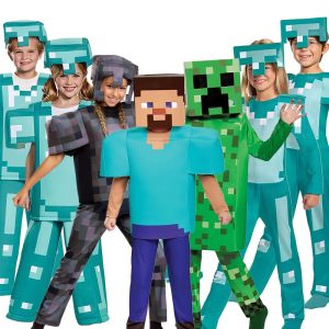 XYYEA Carnival Cosplay My World Unisex Steve Printed Jumpsuit Game Costume