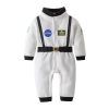 XYYEA Baby Astronaut Costume Space Suit Baby Boy's Long Sleeve Onesie Spaceman