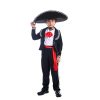 XYYEA Traditional Mexican Ethnic Mariachi Amigo Matador Dancer Kids Carnival Party Costumes