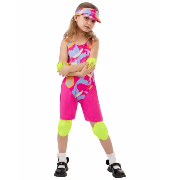 XYYEA Halloween Doll Movie Cosplay Outfit 80s Tracksuit Kids Ken Costume for Boys Girls