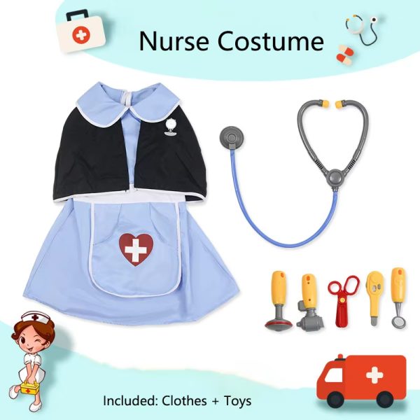 Main-03 XYYEA Children's Professional Cartoon Character Cosplay Costume Set With Toys Props