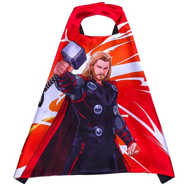 XYYEA 70cm Custom Superhero Spiderman Cosplay Kids Hero Cape Costume