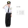 XYYEA Firefighter Doctor Chef Lawyer Kid Roleplay Career Uniform Career Day Costume