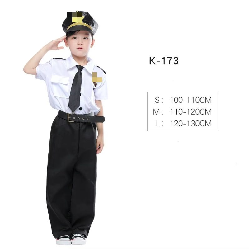 XYYEA Firefighter Doctor Chef Lawyer Kid Roleplay Career Uniform Career Day Costume