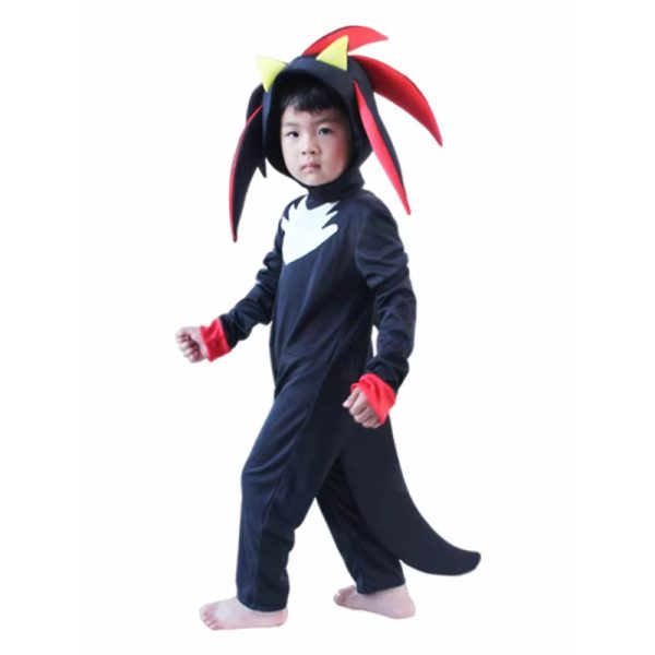 Main-05 XYYEA Children's Day Sonic Dress up Performance Costume Cosplay Sonic Kids Costume