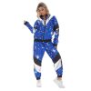 XYYEA Women Men 1980s Disco Hippie Costume Hippies Suits For Adult