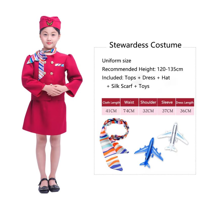 XYYEA Children's Professional Cartoon Character Cosplay Costume Set With Toys Props