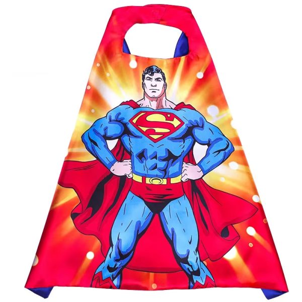 XYYEA 70cm Custom Superhero Spiderman Cosplay Kids Hero Cape Costume
