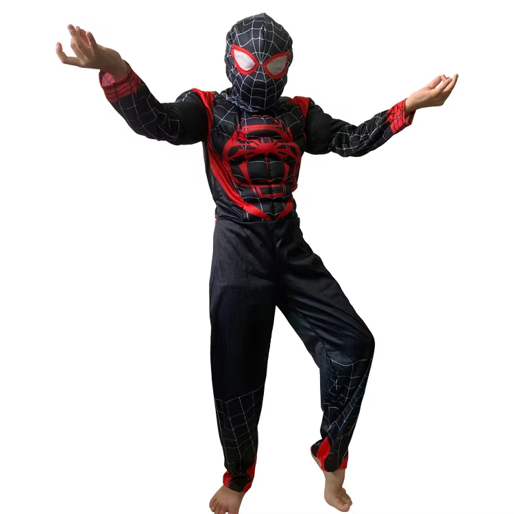 XYYEA Halloween Iron Man Super Man Clothing Spider Bat Man Thor Captain Kids Costume
