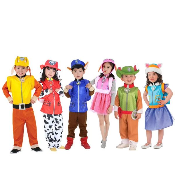 Main-06 XYYEA Chase Patrol Costume Kids Boys Girls Skye Cosplay Costume Patrol Dog
