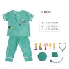 XYYEA Firefighter Doctor Chef Lawyer Kid Roleplay Career Uniform Career Day Costume