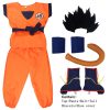 XYYEA Kids Suits Son Goku Gui Wu Carnival Anime Cosplay Holiday Costumes Tail Wig