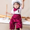 XYYEA Children's Kindergarten Career Day Chefs Restaurant Kids Cooking Chef Costume