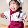 XYYEA Children's Kindergarten Career Day Chefs Restaurant Kids Cooking Chef Costume