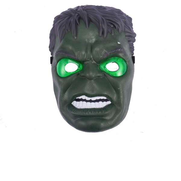 XYYEA Captain America luminous mask Batman Blue Steel Thor luminous mask Hulk