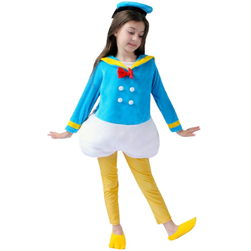 XYYEA Hot Selling Halloween Cartoon Kid  Daisy Duck Costume