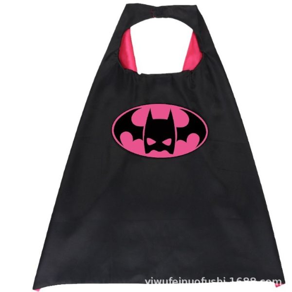 XYYEA Custom Superhero Capes and Mask for Kids Double Side Capes Cartoon Dress Up