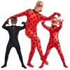 XYYEA Halloween Ladybug Girl Costume Black Cat Costume Children's Ladybug Onesie