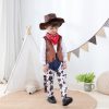 XYYEA Kid Boys Cowboy Costume Children Western Cowboy Purim Cosplay Party Stage