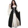 XYYEA Women's Medieval Renaissance Court Dress Vintage Waistline Halloween Game Costume